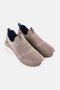 Men Demcheck Ultra Flex 3 Slip On Running Shoes, Taupe - 2