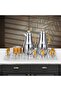 21 Pieces Tea & Coffee Set, Brushed Silver & Matt Gold - 2