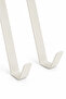3 Pieces Behind Door Hanger Set Steel Hanger Hook 12cm (Compatible with Thicknesses up to 45mm) De262 - 5