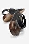 Men's 2-Buckle Sandals Black - 4
