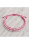 Pink Tones Beaded Multi-Strand Bracelet - 2