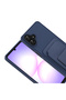Galaxy A07 Case with Card Holder and Stand, Camera Raised Silicone Omsy - 7