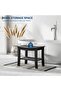 HDPE Shower Bench with Storage Shelf Bathroom Stool - 6