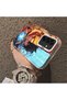Samsung Galaxy A26 Compatible Silicone Edge Hard Back Case Couple Phone Case Anime Patterned - 4