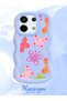 Redmi Note 13 Pro 5g Compatible Case with Camera Protector Blue Silicone Couple Phone Case Butterfly Pattern - 2