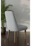 Large Oval Kitchen Chair Cover - Lycra Washable Elastic Chair Cover Chair Cover Single Piece - 2