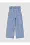 Wideleg embroidered girl's jean pants - 4