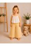 100% Cotton Poplin Strappy Blouse and Wide-Leg Pants Summer Set