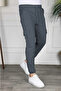 Set of 3 Unisex Cargo Pocket Elastic Leg Sweatpants - 7