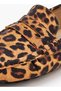 Women Animal Print Slip-On Loafers - 4