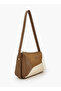 Colourblock Crossbody Bag with Zip Closure - 3