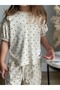 Flower Printed Girl's Set - 6