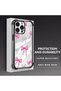 iPhone 14 Pro Max Compatible Transparent Back Four Corners Reinforced Impact Protection Silicone Case - 3