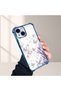 iPhone 15 Compatible Transparent Back Panel Four-Corner Reinforced Impact Protection Glossy Edge Silicone Case - 5