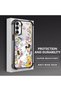 Samsung Galaxy A14 4G/5G Compatible Transparent Back Four Corners Reinforced Impact Protection Silicone Case - 3