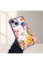 iPhone 15 Compatible Transparent Back Panel Four-Corner Reinforced Impact Protection Glossy Edge Silicone Case - 5