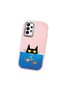 Pink Silicone Case with Shock-Absorbing Camera Protection Compatible with Samsung Galaxy A73 - 3