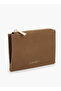 Solid Card Holder with Zip Closure - 2