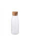 House Mart Glass Bottle with Cork Lid - 1100 ml