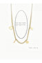 Stainless Steel Letter D & Star Necklace - 4