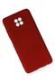 Compatible Case for Xiaomi Redmi Note 9 5g Yumausk Colorful Flexible Premium Rubber Silicone - Claret Red - 2