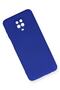 Compatible Case for Xiaomi Redmi Note 9S Soft Colorful Flexible Premium Rubber Silicone - Navy Blue - 3