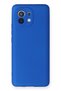 Compatible Case for Xiaomi Mi 11 Soft Colorful Flexible Premium Rubber Silicone - Blue