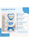 Baby Boy Hospital Room Baby Shower Welcome Practical Decoration Set 20 Balloon Letter Box Foil - 4