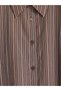 Peak New Season Brown Striped Women's Shirt - 7