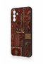 Samsung A04S Compatible Vintage Carpet Patterned Silicone Case - 4