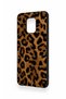 Redmi Note 9 Pro 9S Compatible Dark Leopard Leather Pattern Silicone Case - 4