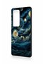 Vivo V30 Compatible Starry Night Patterned Silicone Case - 4