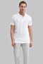 Men's Slim Fit 100% Cotton Pique Polo Collar T-Shirt Basic Short Sleeve Casual T-Shirt - 4