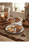 2-Tier Stainless Steel Cookie Stand Decorative Presentation Tray for Serving Layered Elegance Presentation Tray - 2