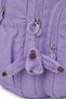 Unisex Lilac Waterproof Crinkle Fabric Backpack School Bag Travel Laptop Bag - 3