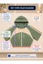 Women's Hooded Zipper Short Sleeve Crop Top High Waist Wide Leg Stripe Detailed Tracksuit Set - 3