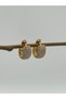 Serel Glow Stone Xuping Women's Steel Earrings Non-Tarnish Rose Gold Color - 4