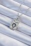 316L Steel Chain Silver Color Zircon Stone Minimal Daisy Figured Tarot Necklace