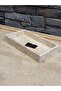 Natural Travertine Tray Presentation Tray 35X20X5 cm - Decorative Kitchen and Presentation Tray