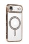 Aconcept iPhone 17 Air Joke Simli Magneticsafe Case (70229) - Gold - 2