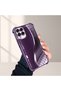 Samsung Galaxy M33 Compatible Transparent Back Four Corners Reinforced Impact Protection Silicone Case - 4
