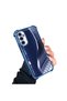 Samsung Galaxy M23 Compatible Transparent Back Four-Corner Reinforced Impact Protection Silicone Case - 2