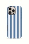 iPhone 16 Pro Vorian Dual Layer Case Blue Marina Stripe