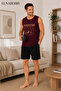 Men's Athlete Shorts Double Set 100% Cotton - 2