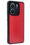 Aconcept Redmi Note 14 4g Case Aras Leather Cover (100550) - Red - 3