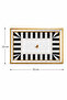 Love Bird Patterned Gold-White Framed Presentation Tray 33X23Cm - 4