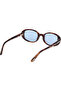 Tf1364 53V Blonde Havana Blue Women's Sunglasses - 2