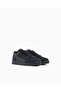 Men's Low-Top Black Sneakers with Suede and Mesh Detailing - 3