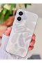 iPhone 17 Compatible Shine Feather Color Transition Shiny Design Silicone Case - 2