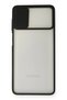 Aconcept Galaxy M51 Case Palm Frosted Camera Sliding Silicone (210317) - Black - 2